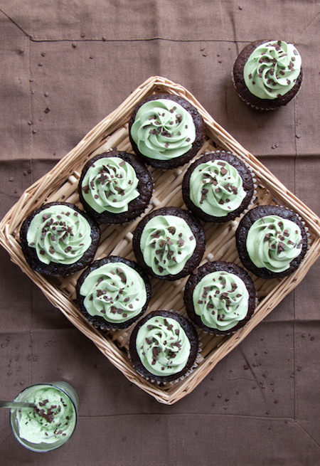 Chocolate Pistachio Cupcakes 5