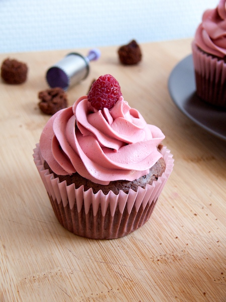 Raspberry Brownies Cupcakes 10