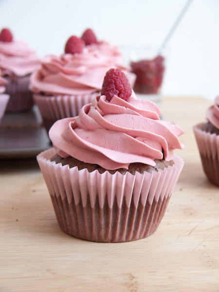 Raspberry Brownies Cupcakes 2