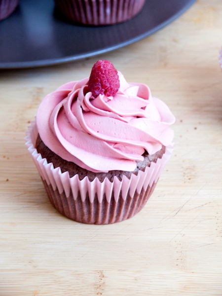 Raspberry Brownies Cupcakes 3