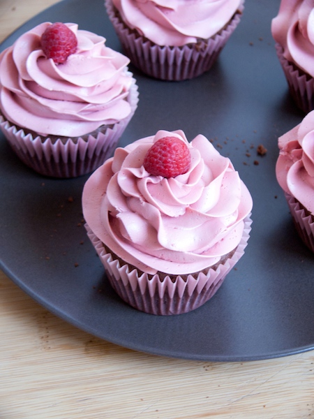 Raspberry Brownies Cupcakes 5