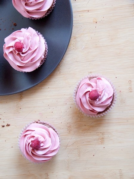 Raspberry Brownies Cupcakes 7
